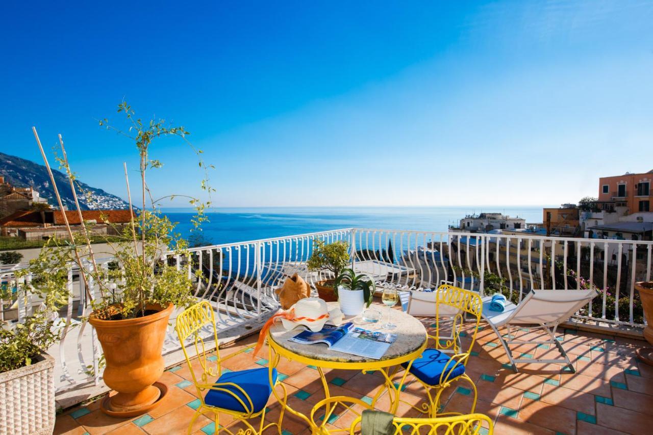 Hotel Villa Delle Palme In Позитано Экстерьер фото
