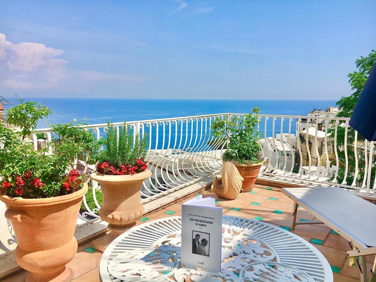Hotel Villa Delle Palme In Позитано Экстерьер фото